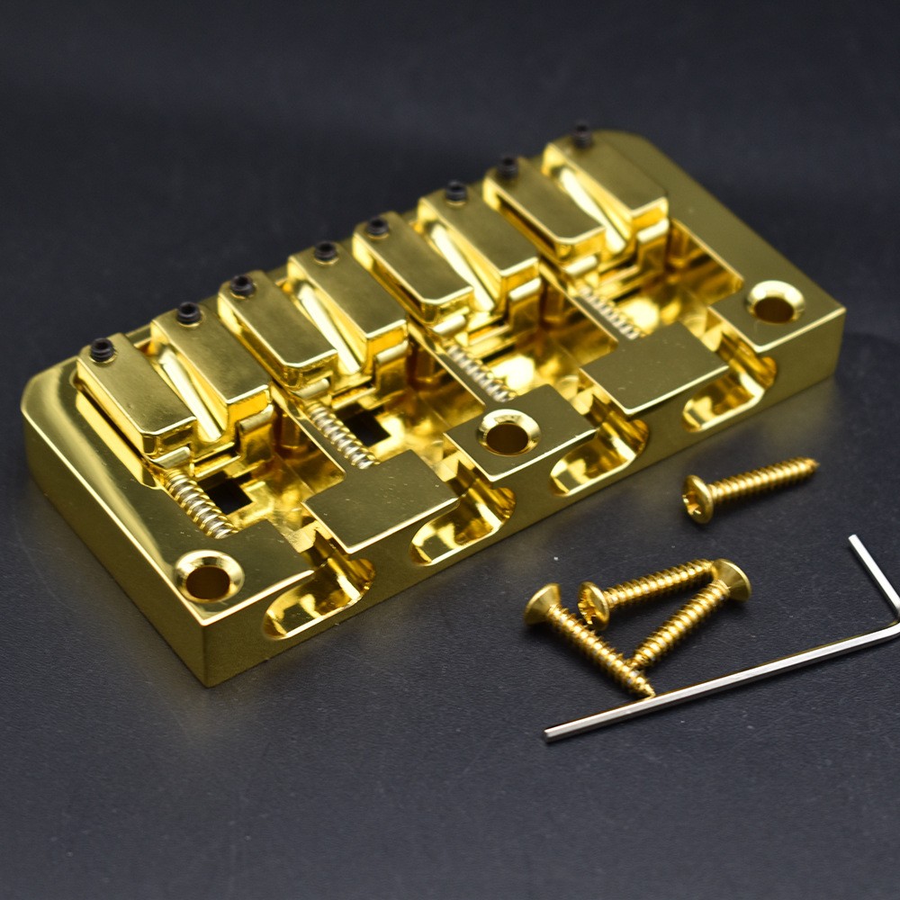 High-end four/five-string bass bridge, bass string plate, reverse bridge