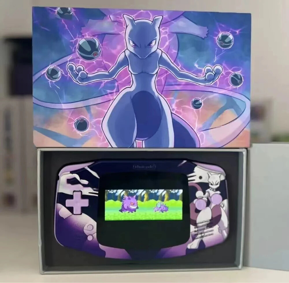 Custom UV Printed Shell GAMEBOY Advanced IPS Case GBA IPS FOR DIY