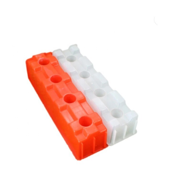 Concrete Brick Mold 60 cm Interlocking Hollow Construction Blocks Plastic Moulds