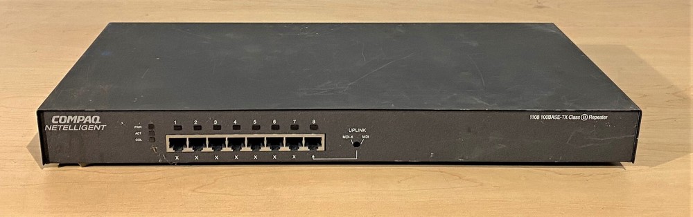 COMPAQ Netelligent 1108 100Base-TX Class II Repeater