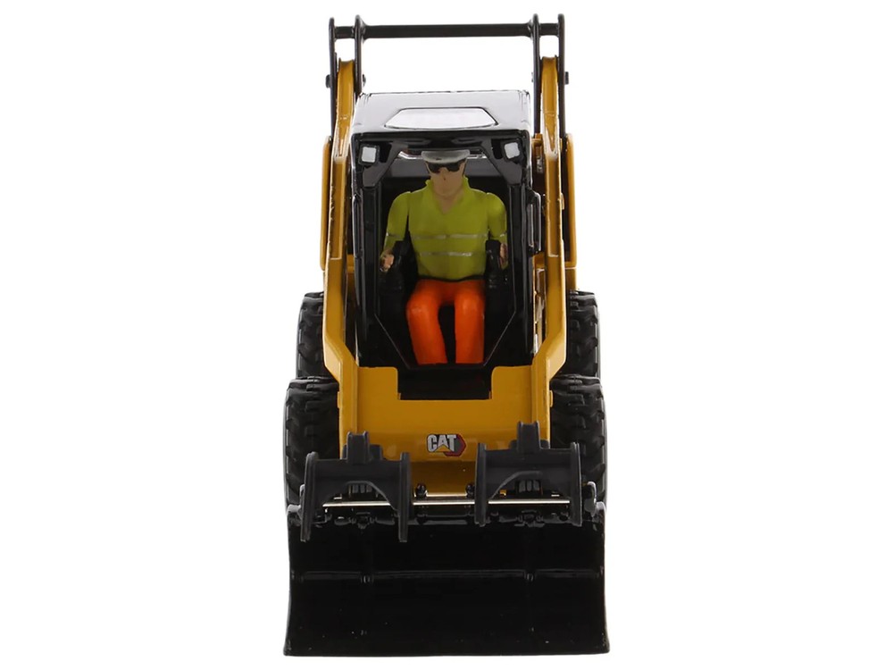CAT Caterpillar 272D3 Skid Steer Loader with Operator Yellow "High Line" Series
