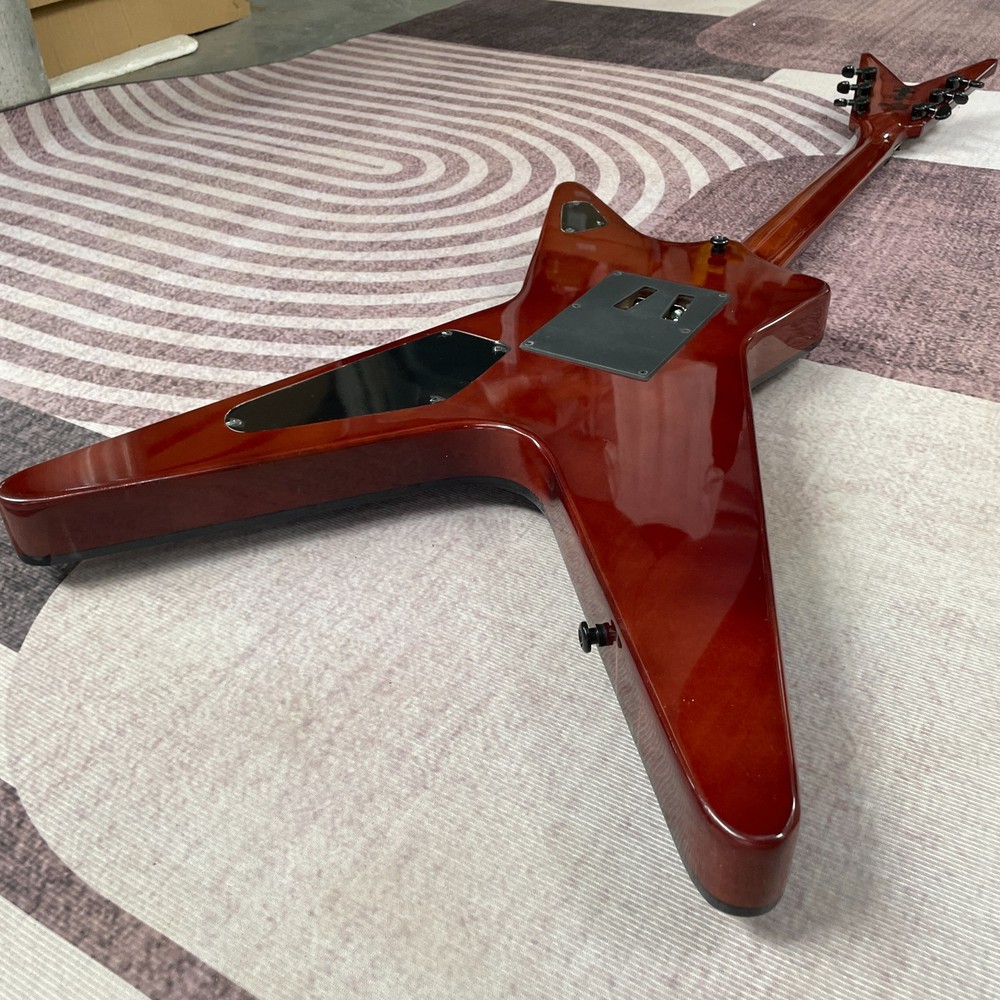 Custom DIME Washburn Dimebag Darrell Model Electric Guitar Blue Lightning