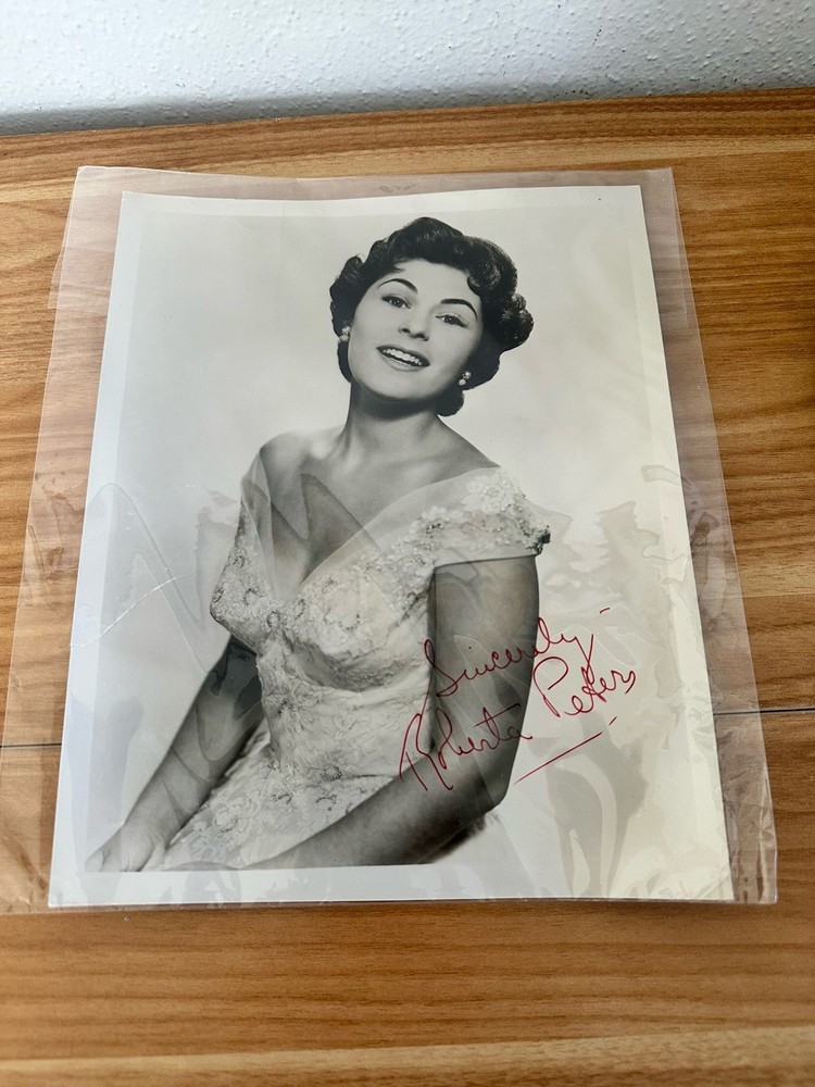Two Signed Roberta Peters Headshots