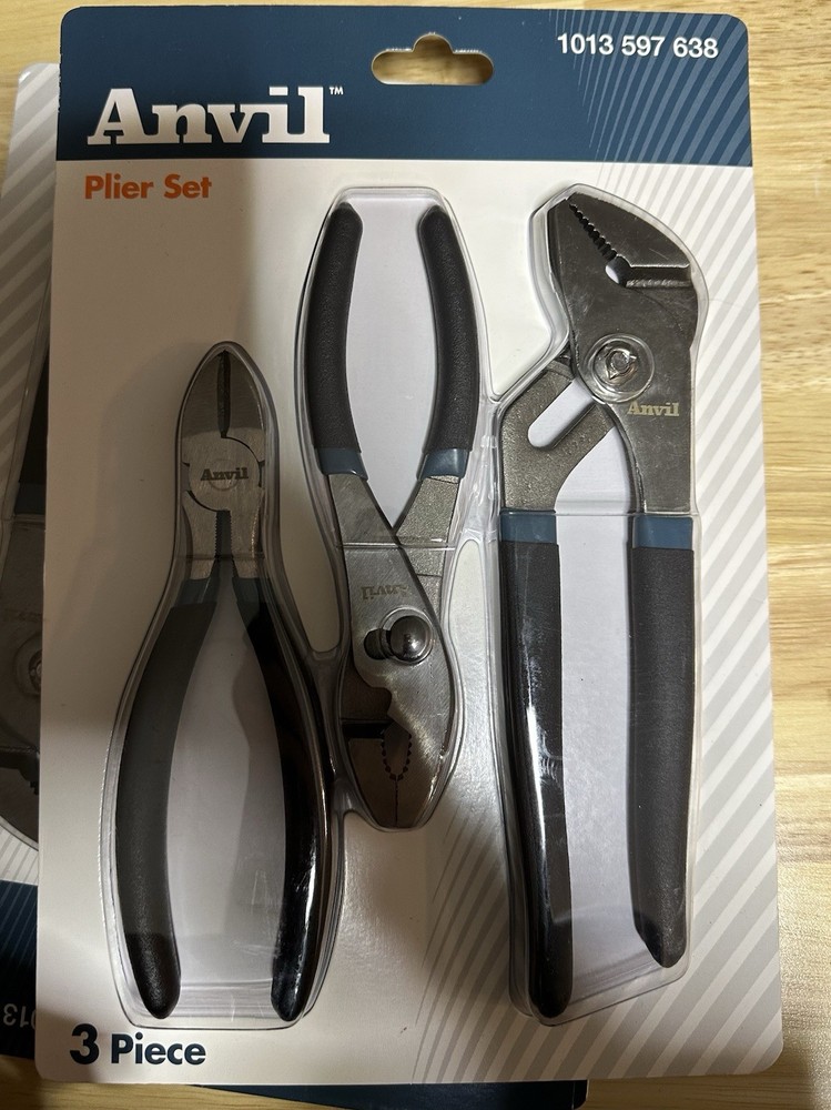 Anvil  3-Piece Pliers Set 1013597638