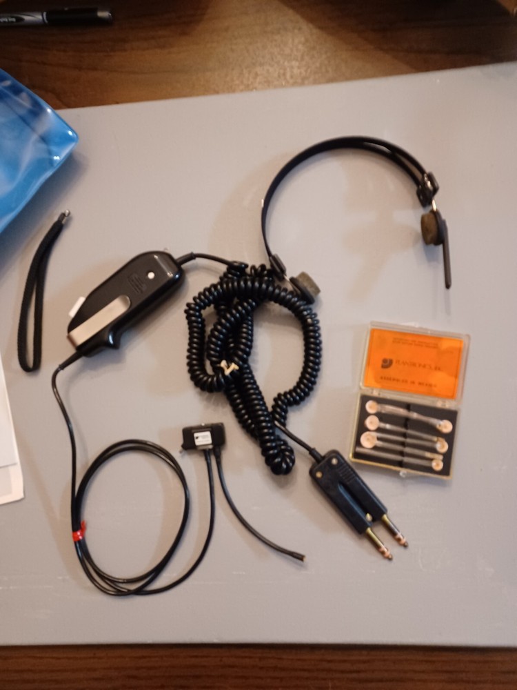 HEADSET - MICHROPHONE, MS50T62-30-2, APOLLO PROGRAM TYPE