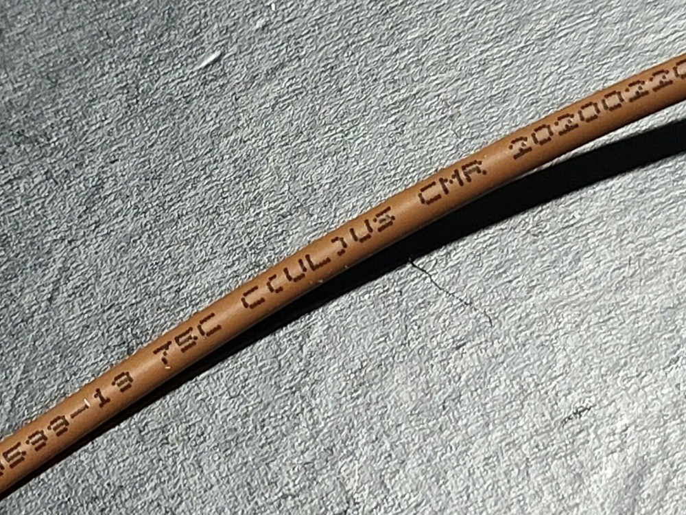 Northern N2204 22/4C Solid Conductor Security/Control Cable Riser Brown /100ft