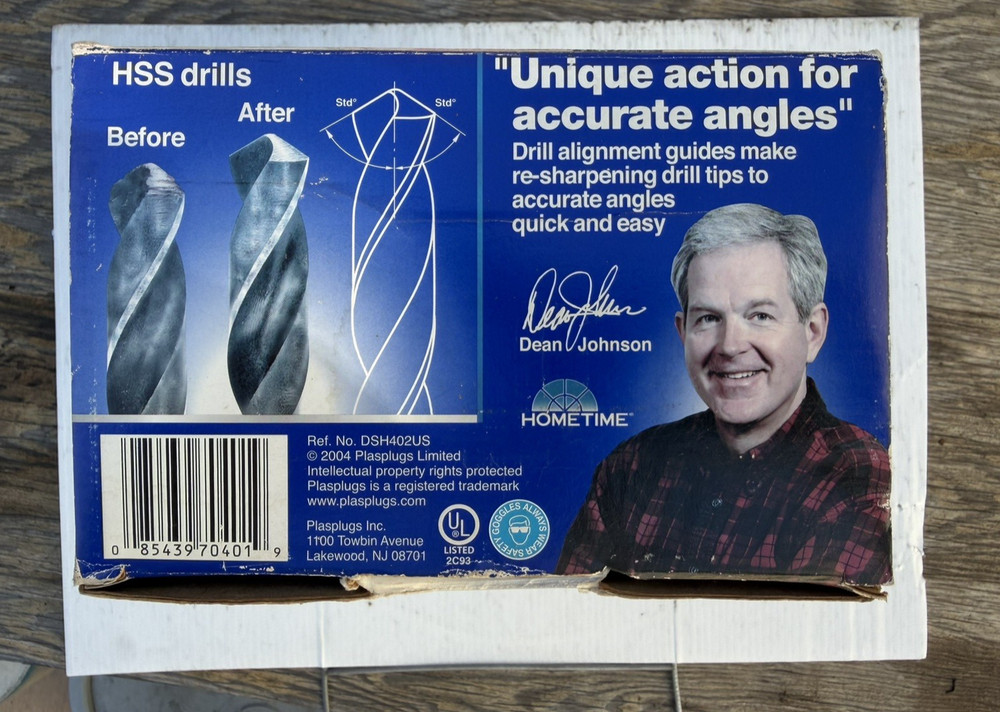 Plasplugs Compact DSH402US Sharpener for Drill-Bits/Knives/Scissors