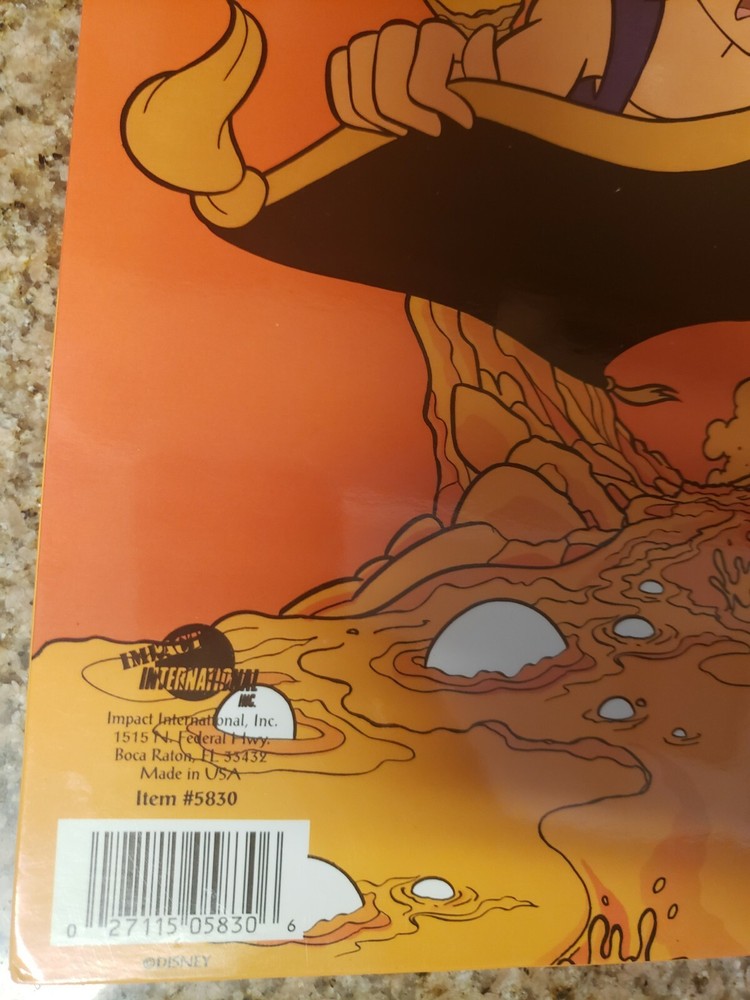 Vintage Disney Aladdin Folder rare