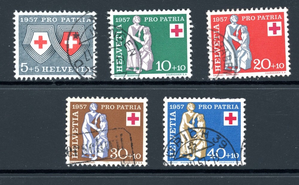 Switzerland B262-B266 U