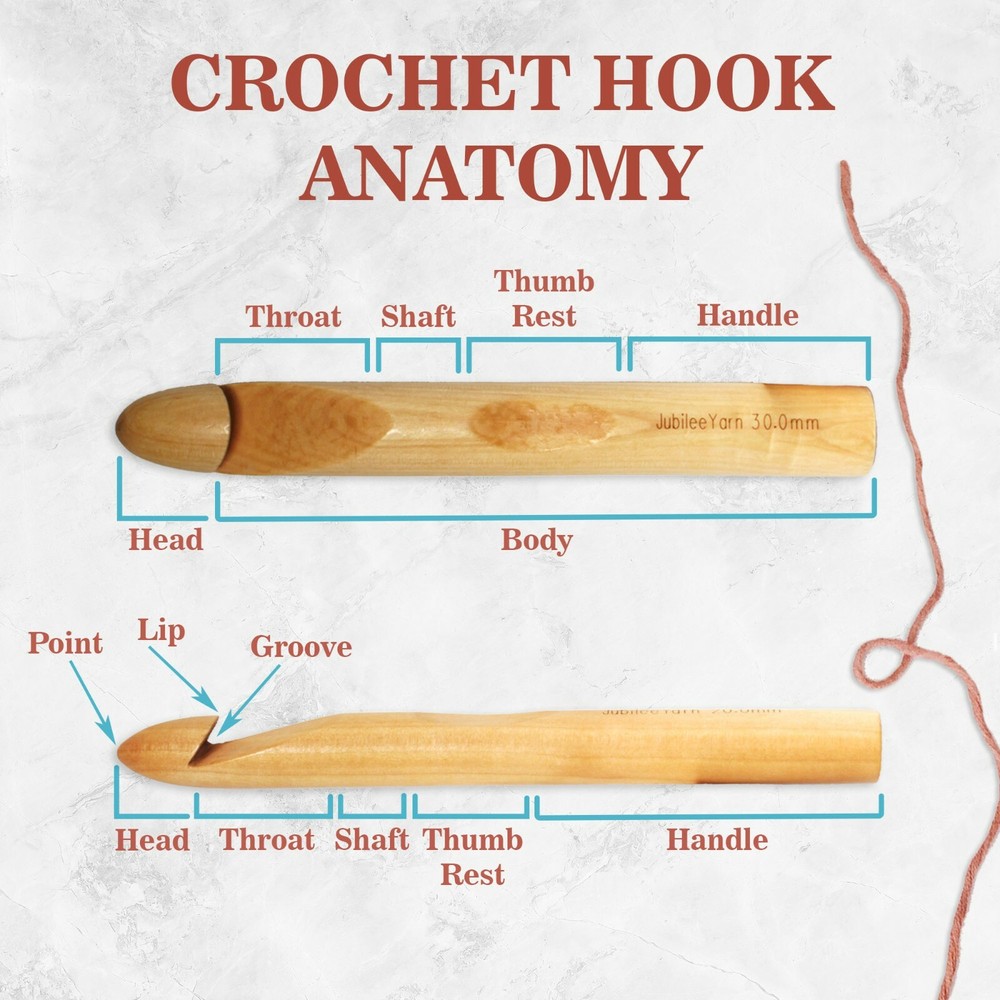 JubileeYarn Jumbo Crochet Hooks
