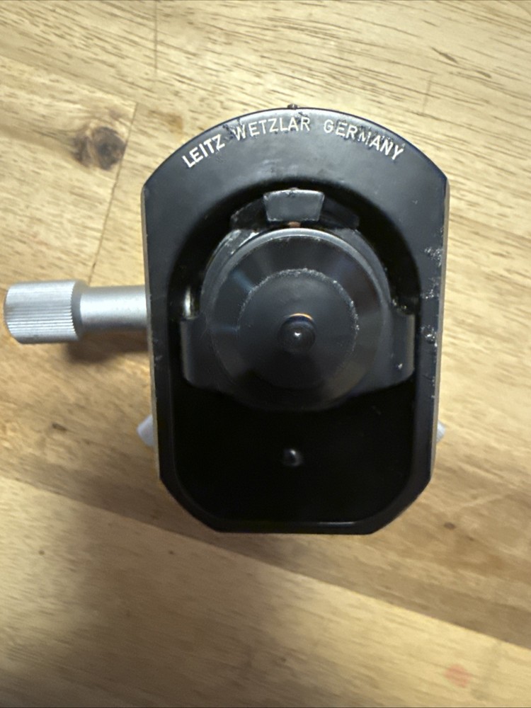 LEITZ WETZLAR Flip CONDENSER IRIS MICROSCOPE PART