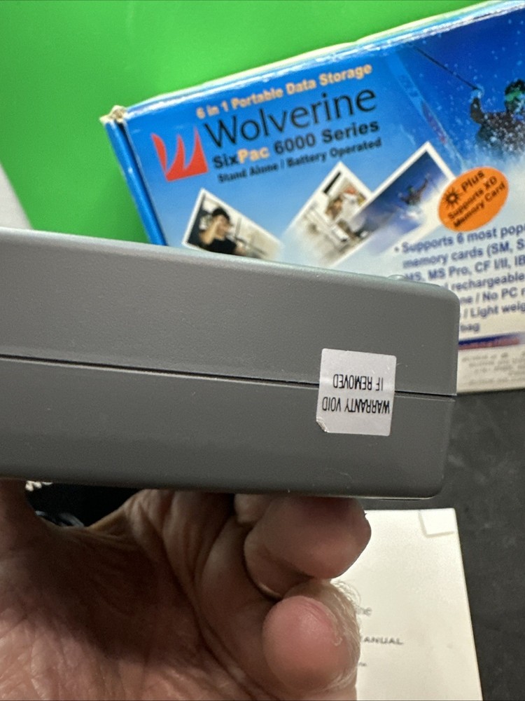 Wolverine Flash Card Reader Duplicator Model 6040 – Standalone Copy Device Works