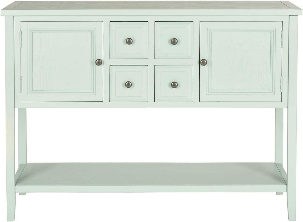 American Homes Collection Charlotte Medium Oak Sideboard with 4 drawer
