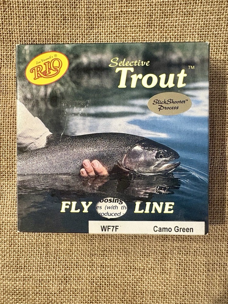 Rio Selective Trout Fly Line Camo Green