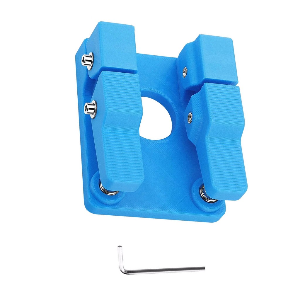 Blue Adjustable Welding Soldering Station Silicone Wire Clamp Bracket Worktable