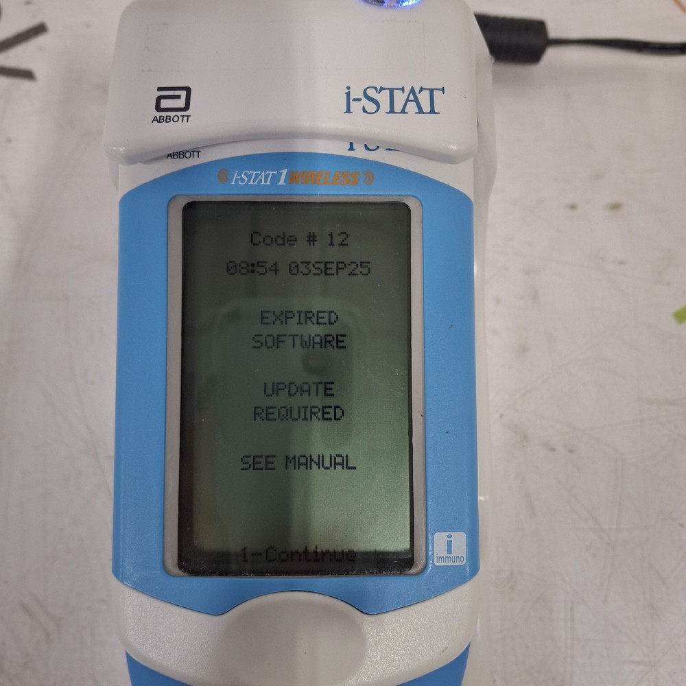Abbott i-Stat 300W Wireless Blood Analyzer with i-Stat 1 Printer