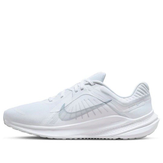 Nike Quest 5 Triple White Gray Athletic Running Sneakers DD0204-100 Men's Sizes