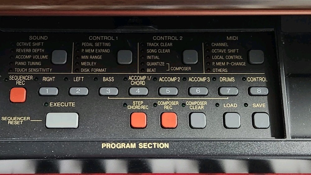 Electric Piano: Technics,Model#SX-PR250-MM,1990s, Diff.Piano Types,SoundVariable