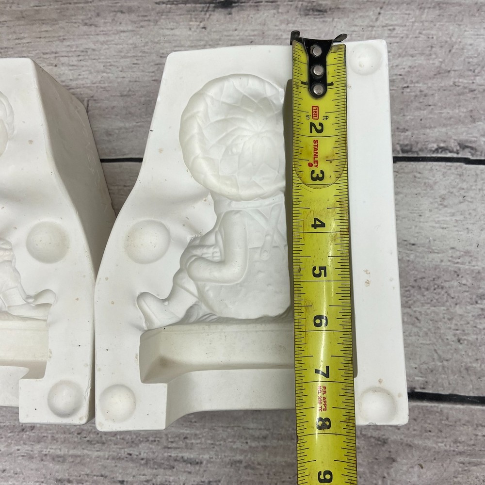 McNees Ceramic Casting Mold Billy Book End #M-474