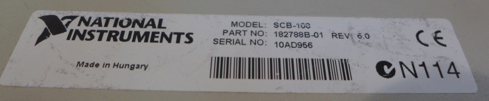 National Instruments SCB-100 Shielded Connector Block