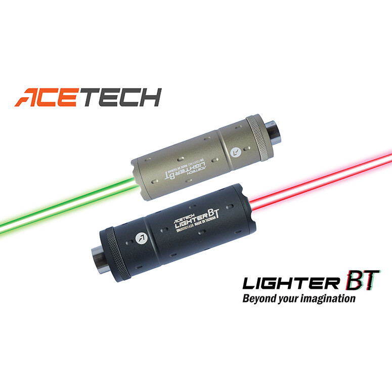 AceTech LIGHTER BT Compact Rechargable Bluetooth Airsoft Tracer Unit / Chrono
