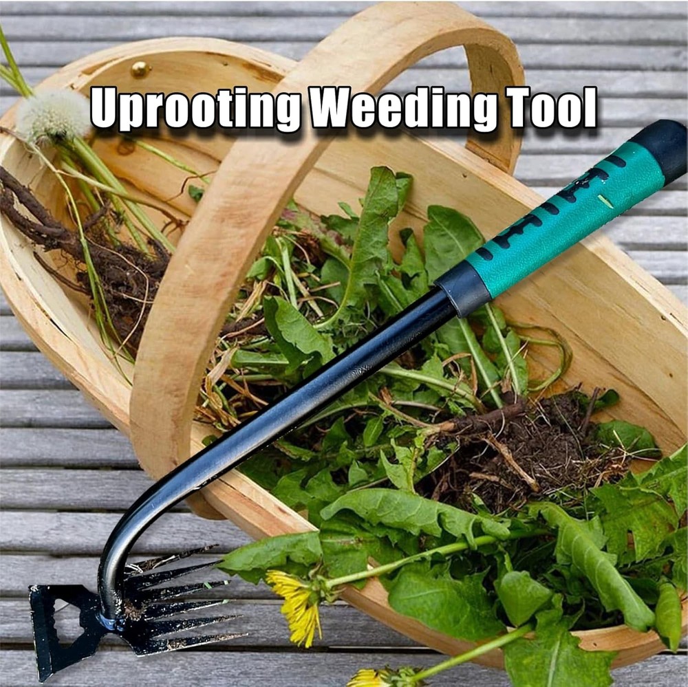 Weed Puller Tool-2Pcs Gardening Hand Weeder Tools, Weeding Artifact Uprooting