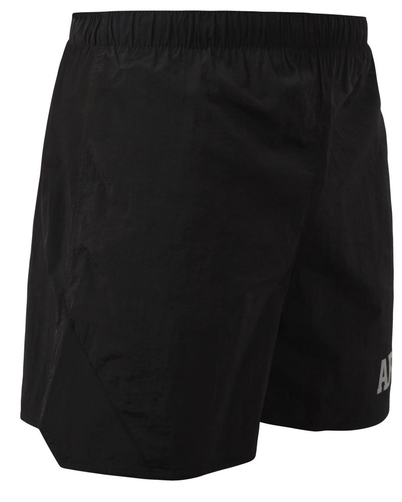 Black Army Physical Training Shorts Army Grey Text Jogging Exercise IPFU PT