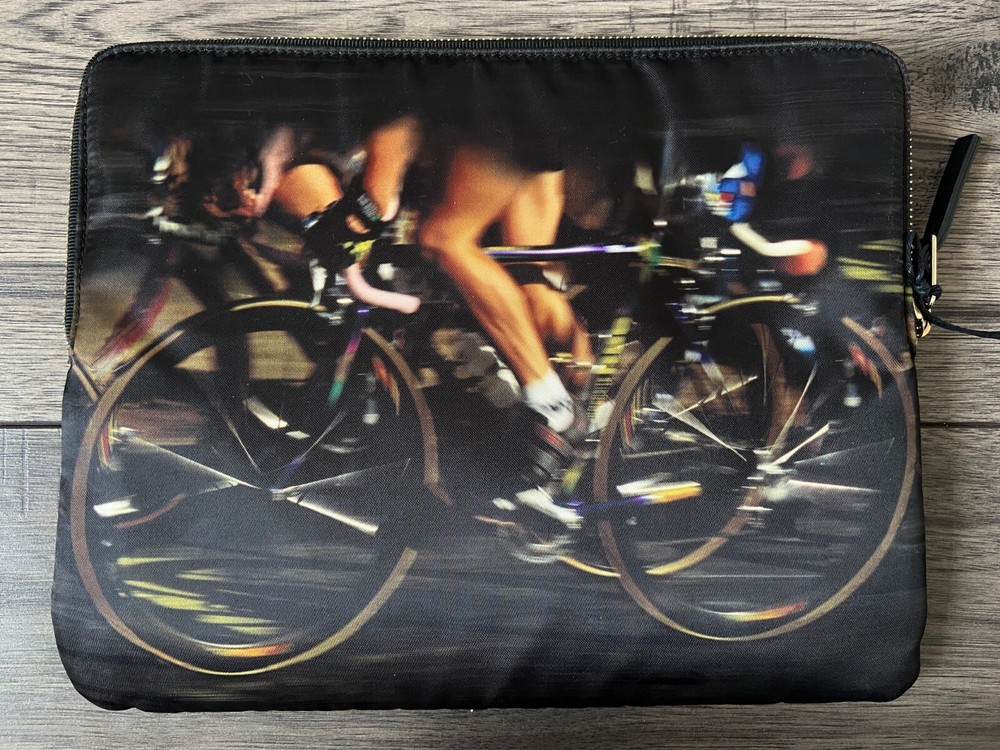 PAUL SMITH CYCLIST SPRINT PRINT PADDED iPAD CASE BNWT