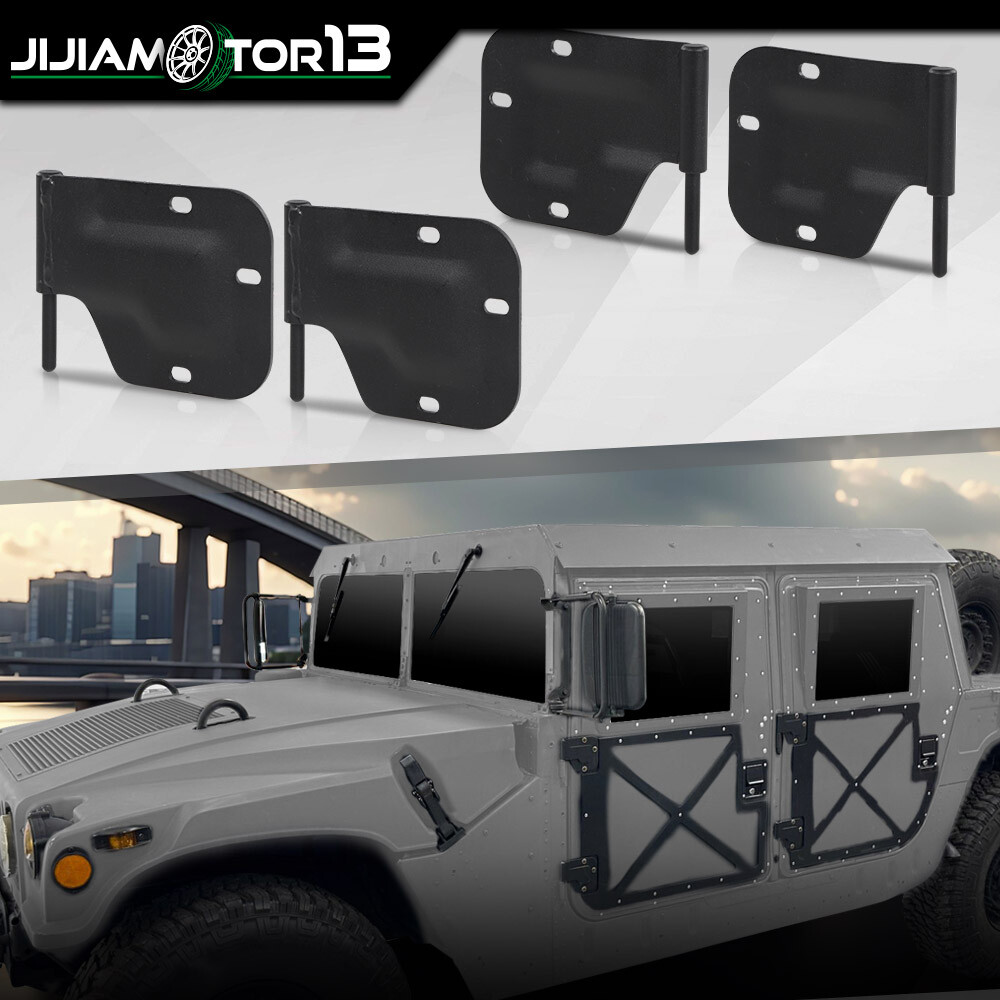 DOOR HINGES SET FIT FOR Humvee M998 LH X 2 /RH X 2