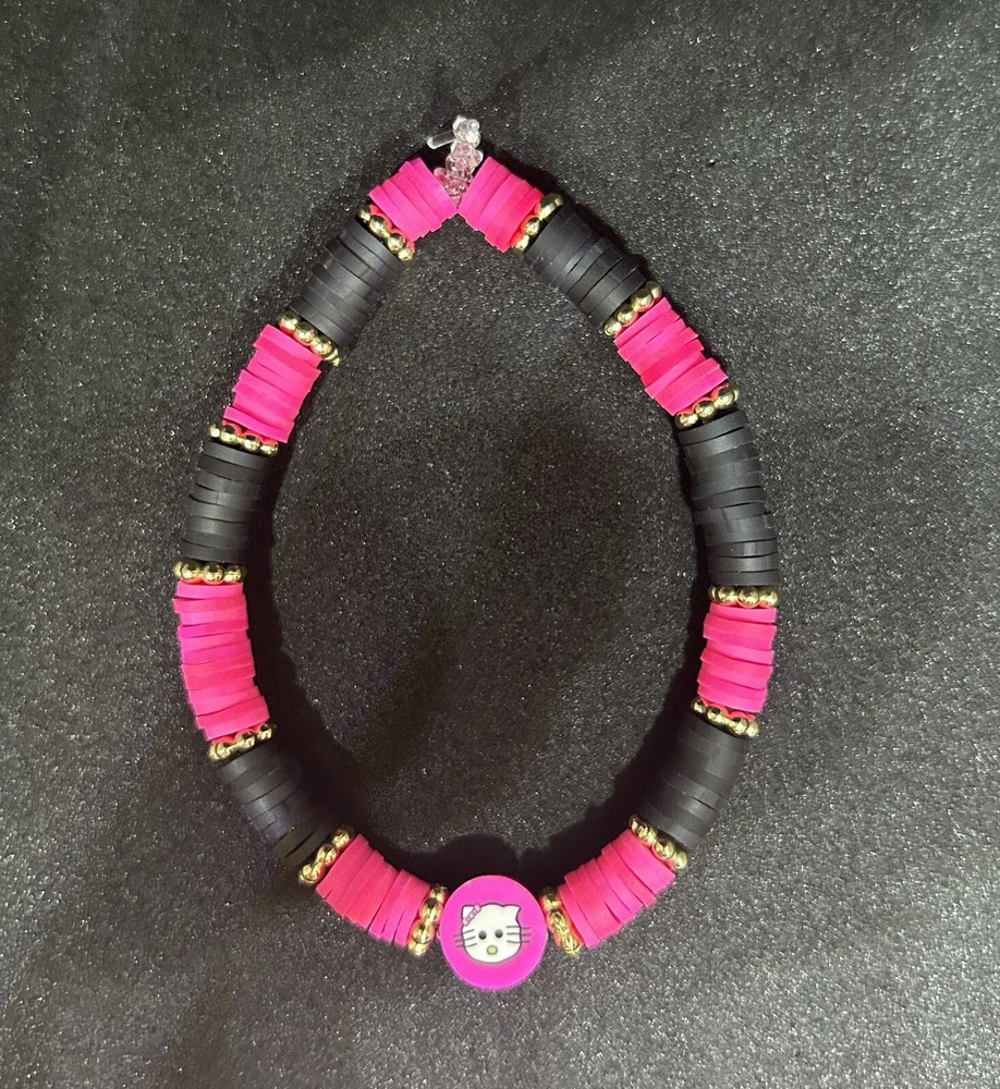 Hello Kitty (Beaded) Heishi Bracelet