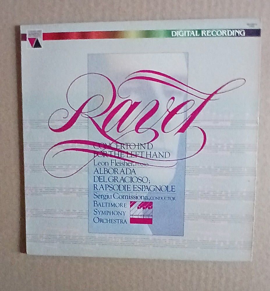 LEON FLEISHER & SERGIU COMISSIONA - SIGNED - BSO VINYL RECORD +