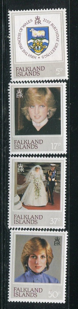 Falkland Islands #348-51 MNH