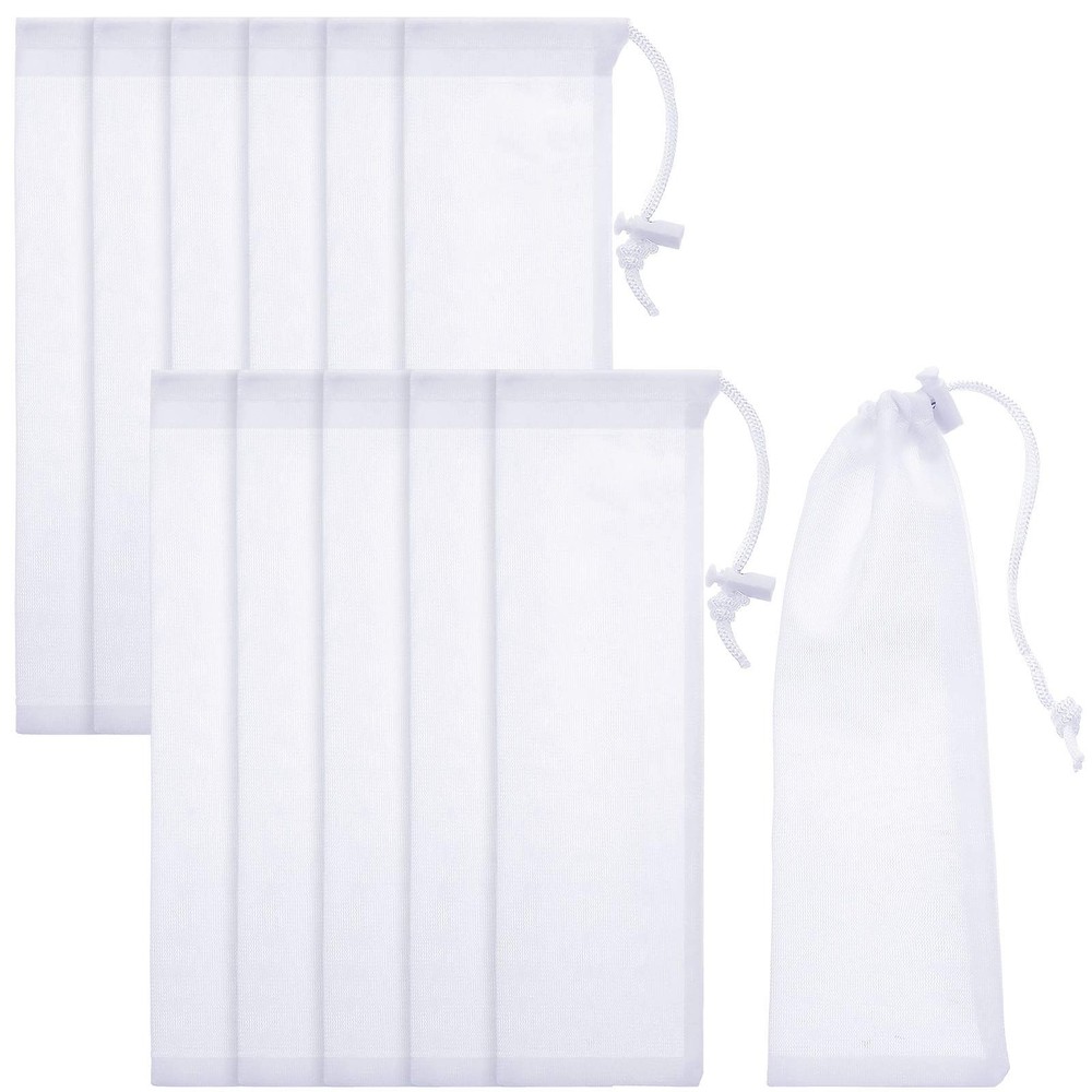 Lint Traps Catcher for Washing Machine Nylon Mesh Home White