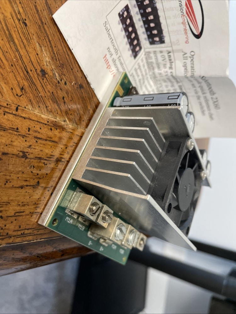 [New] Sabertooth dual 60 Amp motor driver 2x60 Dimension Engineering