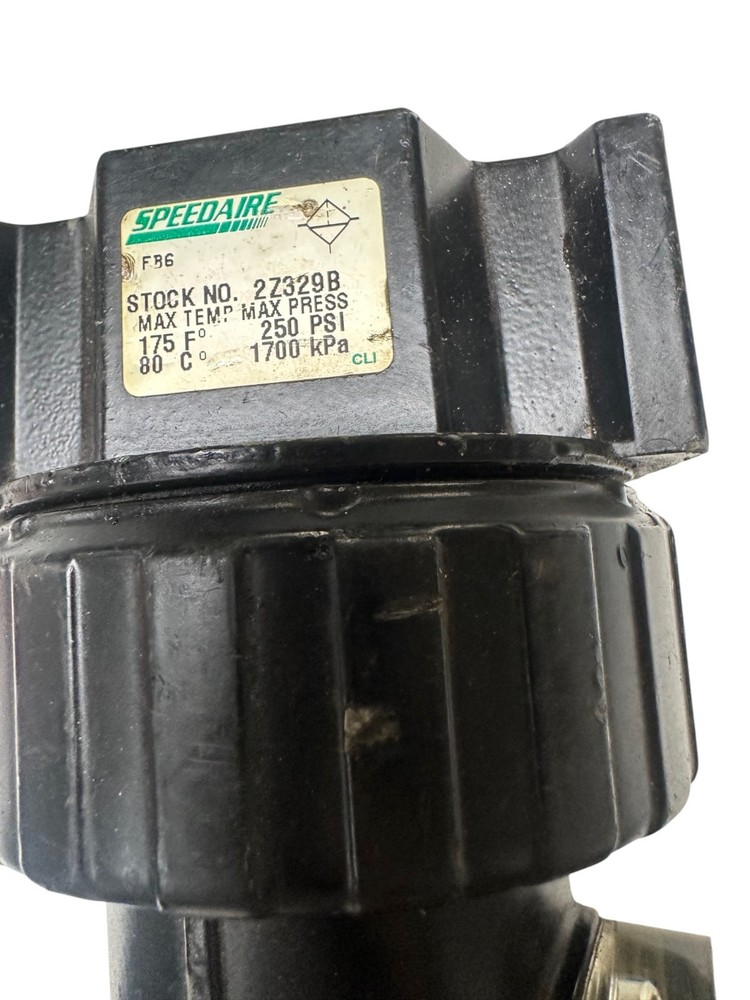 SPEEDAIRE 2Z329B PNEUMATIC REGULATOR FILTER *SALE*