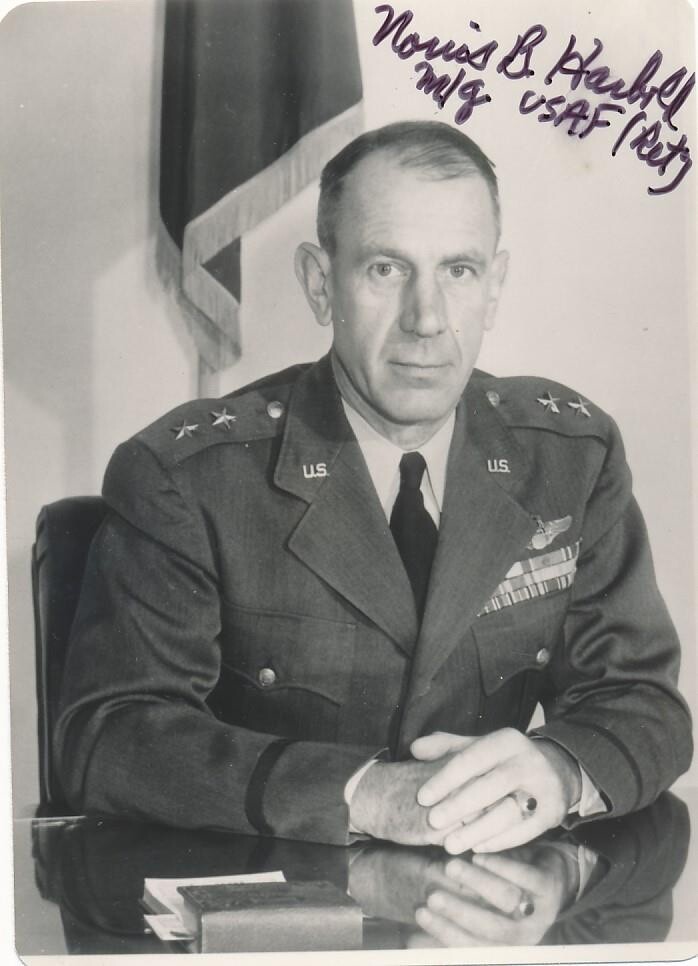 Norris Brown Harbold- Signed Photograph (Air Force General)