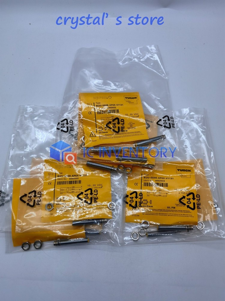 1PCS New TURCK Proximity Switch BI2U-EG08-AP6X-V1131