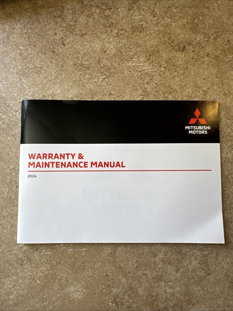 2024 Mitsubishi Eclipse Cross Owners Manual
