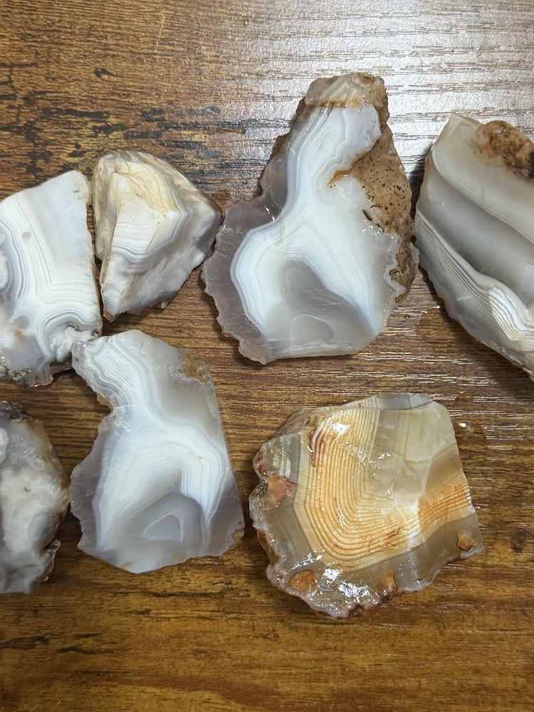 Moroccan Agate Rough Lot, Bulk Rough Agate, Natural Agate