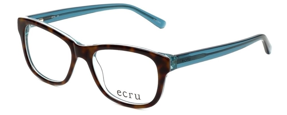 Ecru Designer Blue Light Blocking Glasses Morrison-050 in Tortoise-Blue 51mm