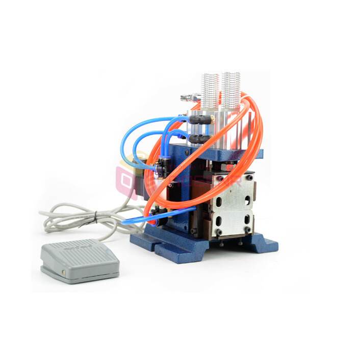 Pneumatic Wire Stripping Peeling Machine Vertical Wire Stripper Cable Stripper