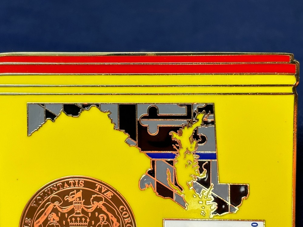 Maryland Police Challenge Coin