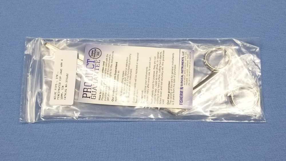 German Stainless Steel Wilde Forceps 375182