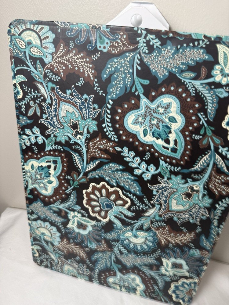 Vera Bradley Java Blue Clipboard And Note Pad Set NEW