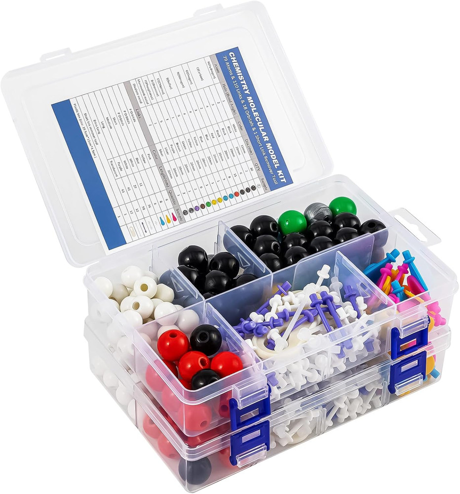 Molecular Model Kit, 208 Pcs Molecular Model Kit Organic Chemistry, Atom Element