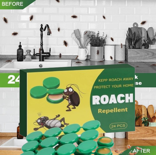 Roach Killer Cockroach Traps for Indoor & Outdoor Infestation Control Pack of 32