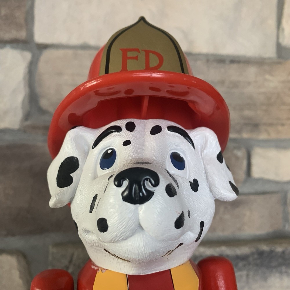 Nutcracker Dalmation Fireman with Puppy 18”
