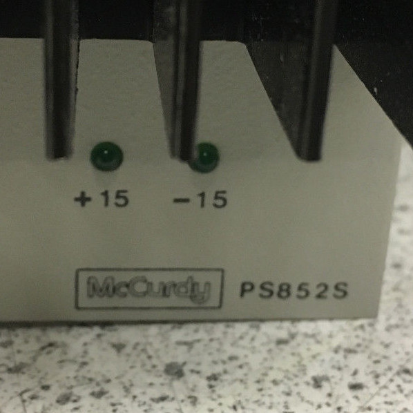 McCurdy PS852S Bipolar Power Supply