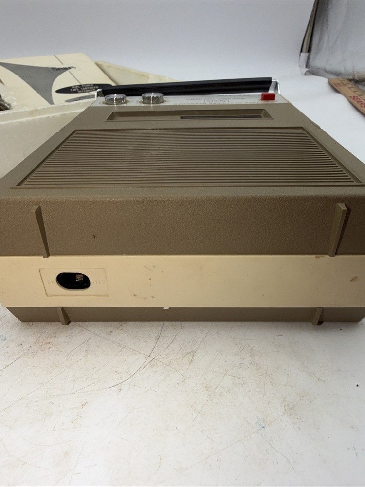 SEARS Solid State (Model 34201) Tape Cartridge Recorder 1960’s Complete Untested