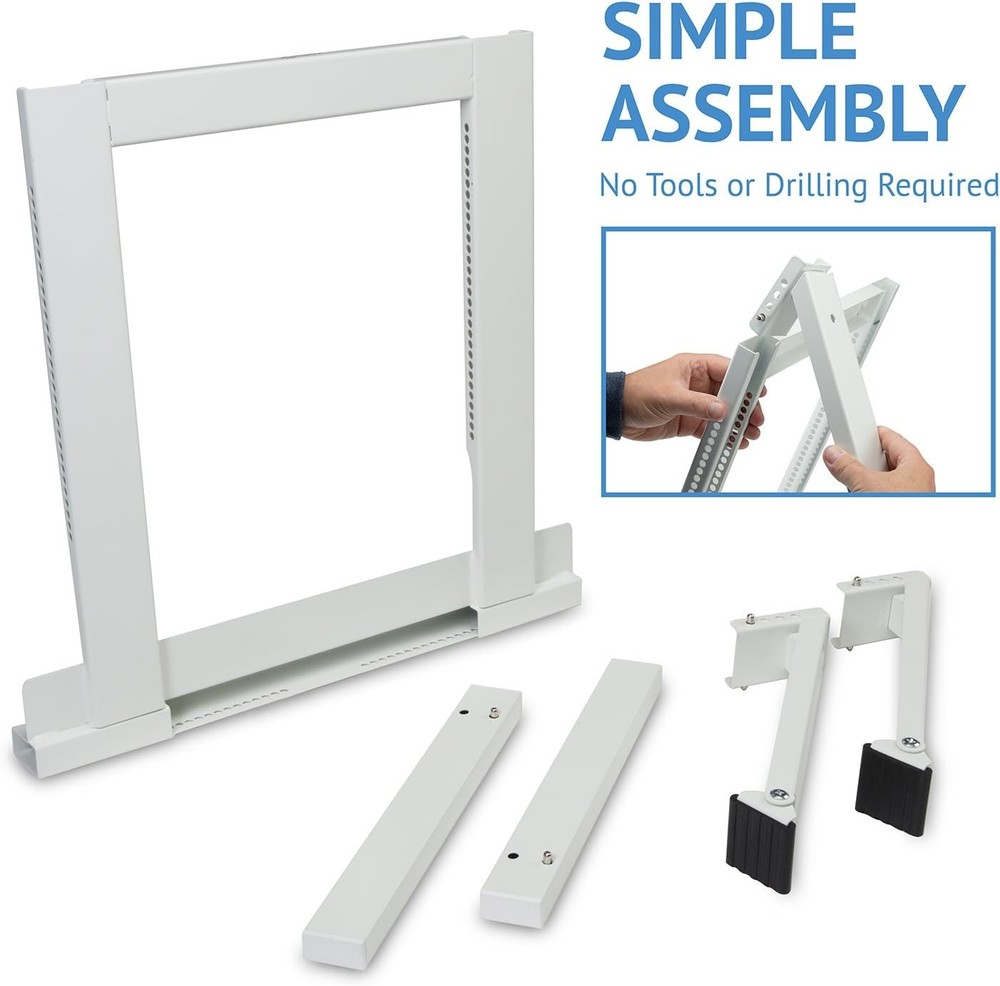 Ivation Air Conditioner Support Bracket, No Tools or Drilling Required - Easy to